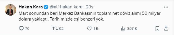 Hakan Kara: Tarihte eşi benzeri yok fren patladı çok kötü olacak 12